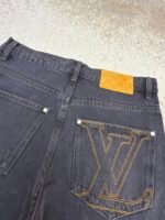 Louis Vuitton patch lettering jeans - Image 12