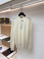 Dior small label round neck wool long sleeves