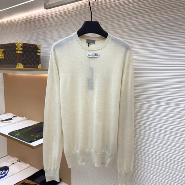 Dior small label round neck wool long sleeves