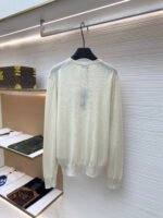 Dior small label round neck wool long sleeves - Image 2