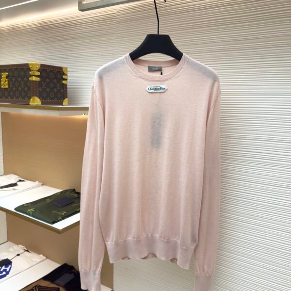 Dior small label round neck wool long sleeves