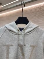 Louis Vuitton diamond lettering hooded sweatshirt - Image 3