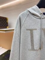 Louis Vuitton diamond lettering hooded sweatshirt - Image 4