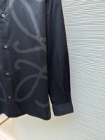 Loewe floral logo lapel shirt - Image 17
