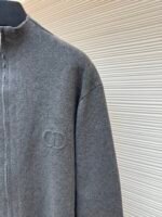 Dior CD lettering woolen jacket - Image 5