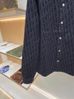 DIOR full-print lapel single-breasted shirt jacket - Image 6