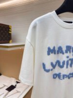 Louis Vuitton printed knitted crew neck T-shirt - Image 4
