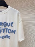 Louis Vuitton printed knitted crew neck T-shirt - Image 5