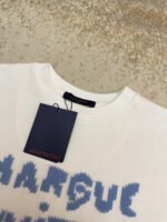 Louis Vuitton printed knitted crew neck T-shirt - Image 10