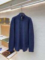 Louis Vuitton checkerboard embossed sweater
