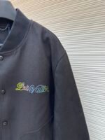 Louis Vuitton sheep wool colored diamond embroidered jacket - Image 6