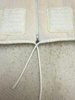 Moncler velvet patchwork vest - Image 8