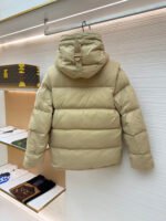 Burberry hooded down jacket with detachable sleeves - Image 2