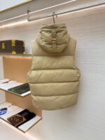 Burberry hooded down jacket with detachable sleeves - Image 4