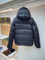Burberry hooded down jacket with detachable sleeves - Image 2