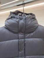 Burberry hooded down jacket with detachable sleeves - Image 8