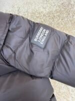 Burberry hooded down jacket with detachable sleeves - Image 16