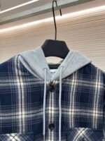 Celine check cashmere coat - Image 3