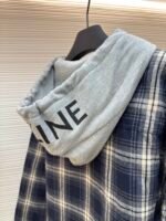 Celine check cashmere coat - Image 13