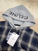 Celine check cashmere coat - Image 12