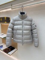 Dior oblique pattern monogram stand collar down jacket