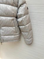 Dior oblique pattern monogram stand collar down jacket - Image 7