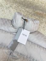 Dior oblique pattern monogram stand collar down jacket - Image 10