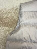 Dior oblique pattern monogram stand collar vest - Image 12