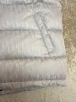 Dior oblique pattern monogram stand collar vest - Image 14