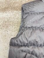 Dior oblique pattern monogram stand collar vest - Image 12