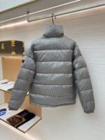 Dior oblique pattern monogram stand collar down jacket - Image 2