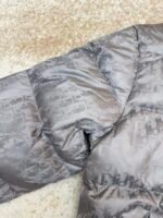 Dior oblique pattern monogram stand collar down jacket - Image 14