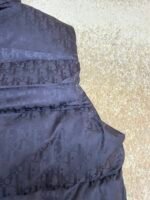Dior oblique pattern monogram stand collar vest - Image 10