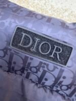 Dior oblique pattern monogram stand collar vest - Image 9