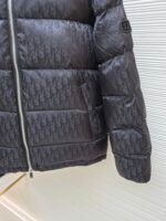 Dior oblique pattern monogram stand collar down jacket - Image 7