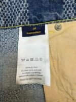 Louis Vuitton wide-leg checkerboard denim trousers - Image 17