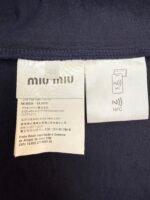 MiuMiu logo knitted zip-up hoodie - Image 18