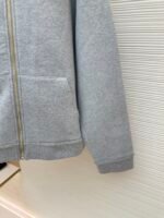 MiuMiu logo knitted zip-up hoodie - Image 6