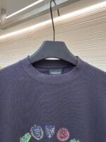 Balenciaga logo print crew neck short sleeves - Image 3