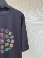 Balenciaga logo print crew neck short sleeves - Image 16