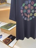 Balenciaga logo print crew neck short sleeves - Image 15