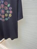 Balenciaga logo print crew neck short sleeves - Image 14