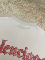 Balenciaga logo print crew neck short sleeves - Image 13