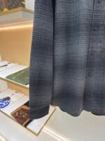 Balenciaga vinyl lettering flannel shirt - Image 6