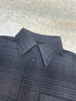 Balenciaga vinyl lettering flannel shirt - Image 16