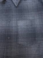 Balenciaga vinyl lettering flannel shirt - Image 11