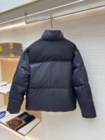 Prada Re-Nylon Stand Collar Cropped Jacket - Image 2