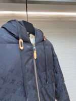 Louis Vuitton monogram fleece-lined padded jacket - Image 16