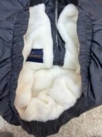 Louis Vuitton monogram fleece-lined padded jacket - Image 8
