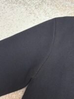 Louis Vuitton Leather and Knitted Wool Zip-Up Cardigan Jacket - Image 13